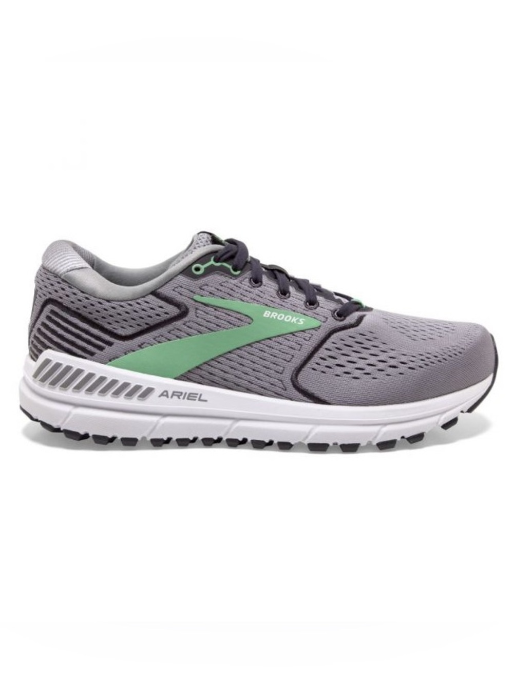 Brooks Ariel 20 Running Sneakers Gray Green White Shoes Women’s Size 8